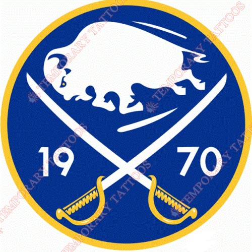 Buffalo Sabres Customize Temporary Tattoos Stickers NO.91